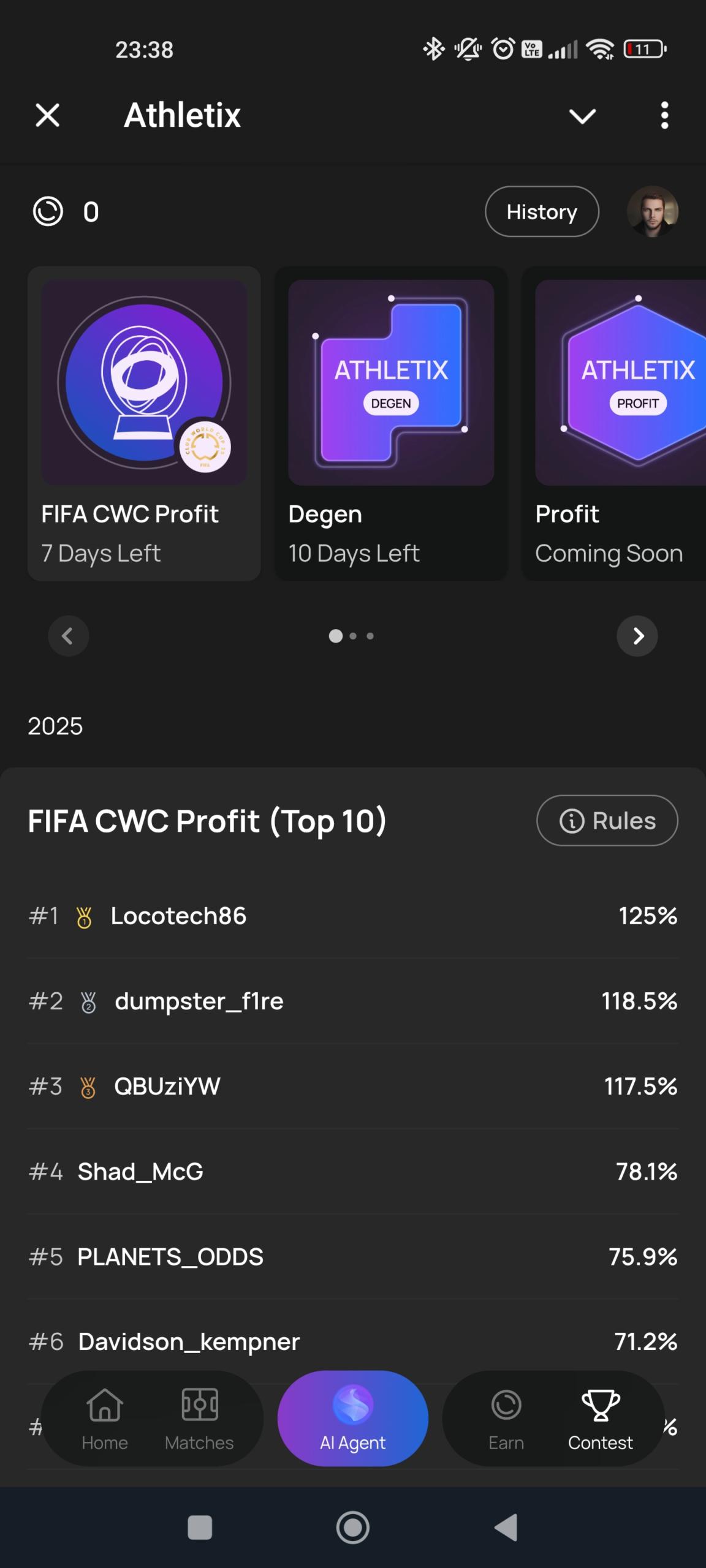 Athletix Telegram Screenshot 5