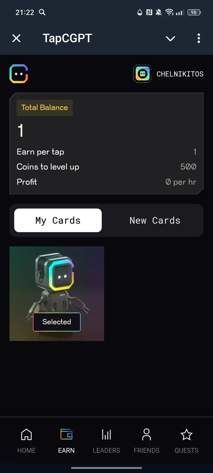 TapCGPT 2