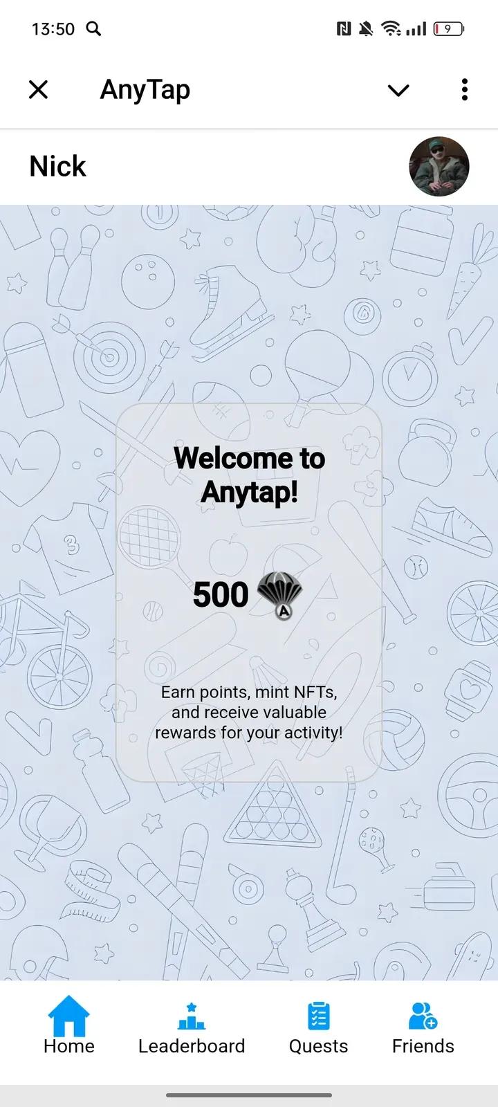 AnyTap Telegram Screenshot 1