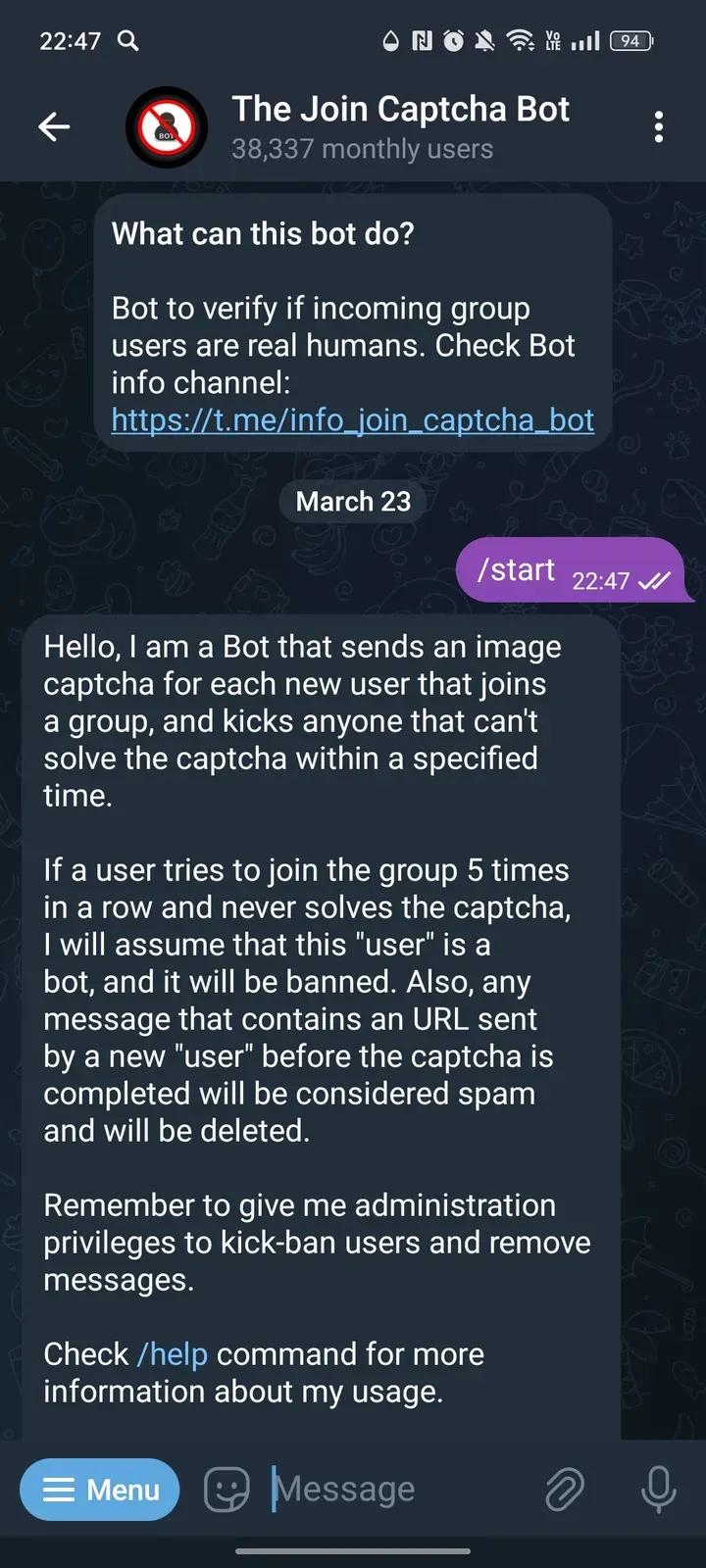 The Join Captcha Bot 1