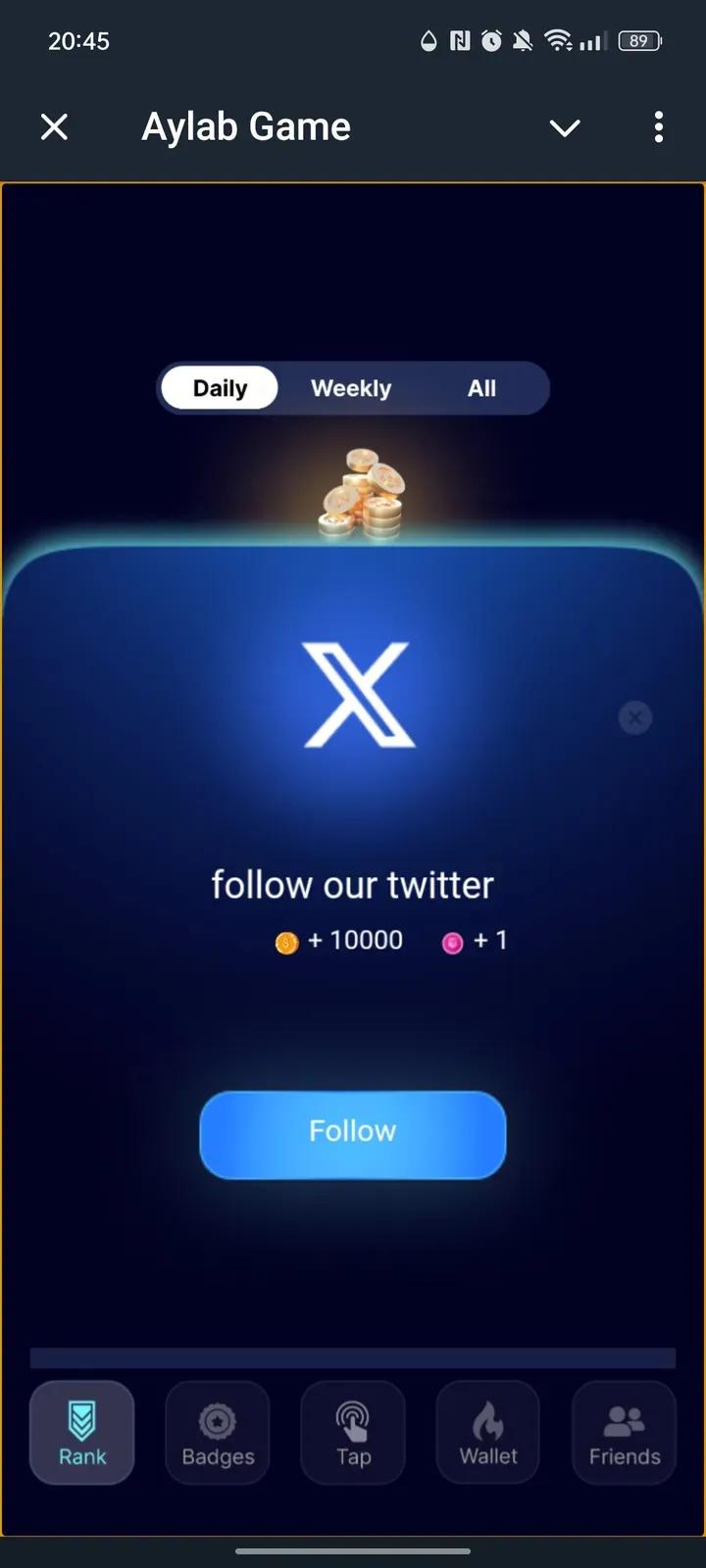 Aylab Game Telegram Screenshot 3