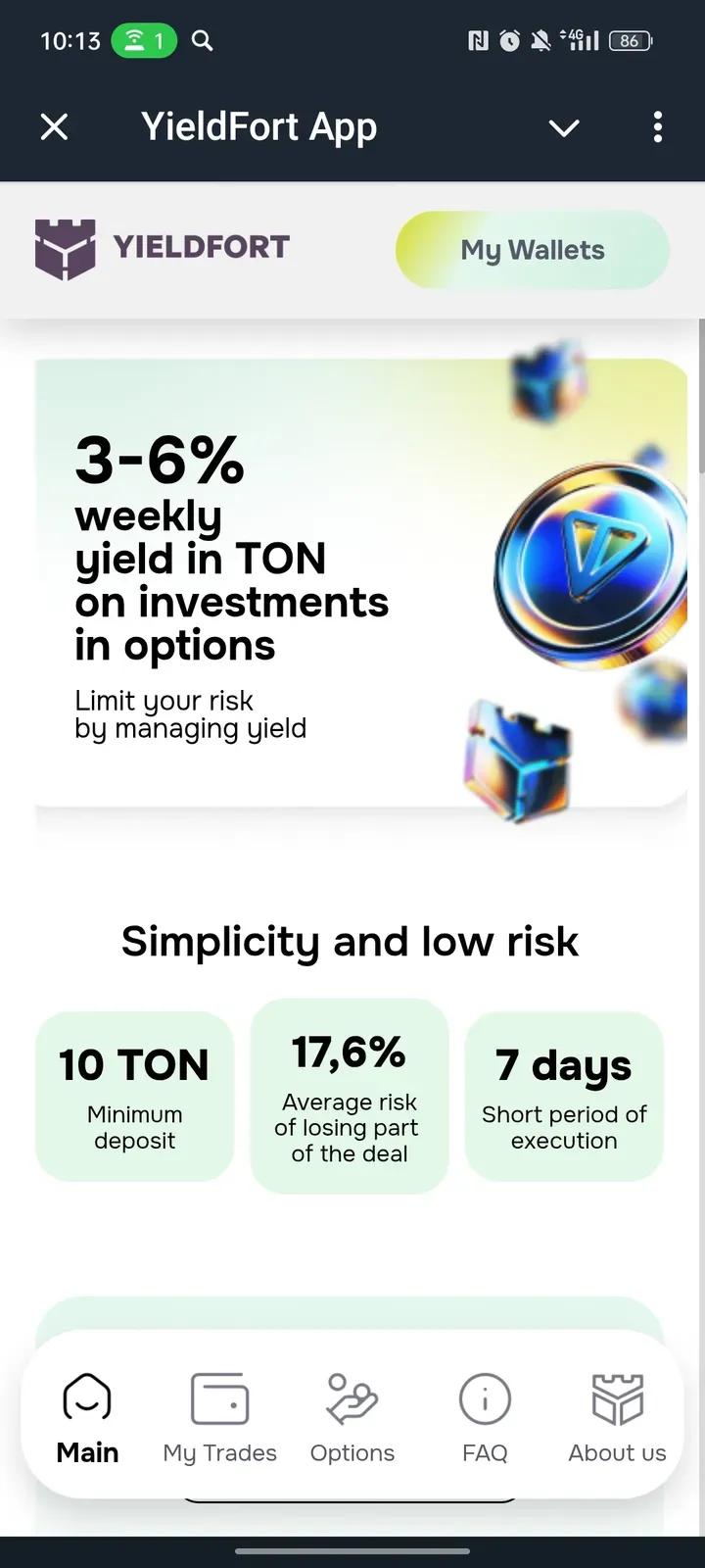 YieldFort App 1