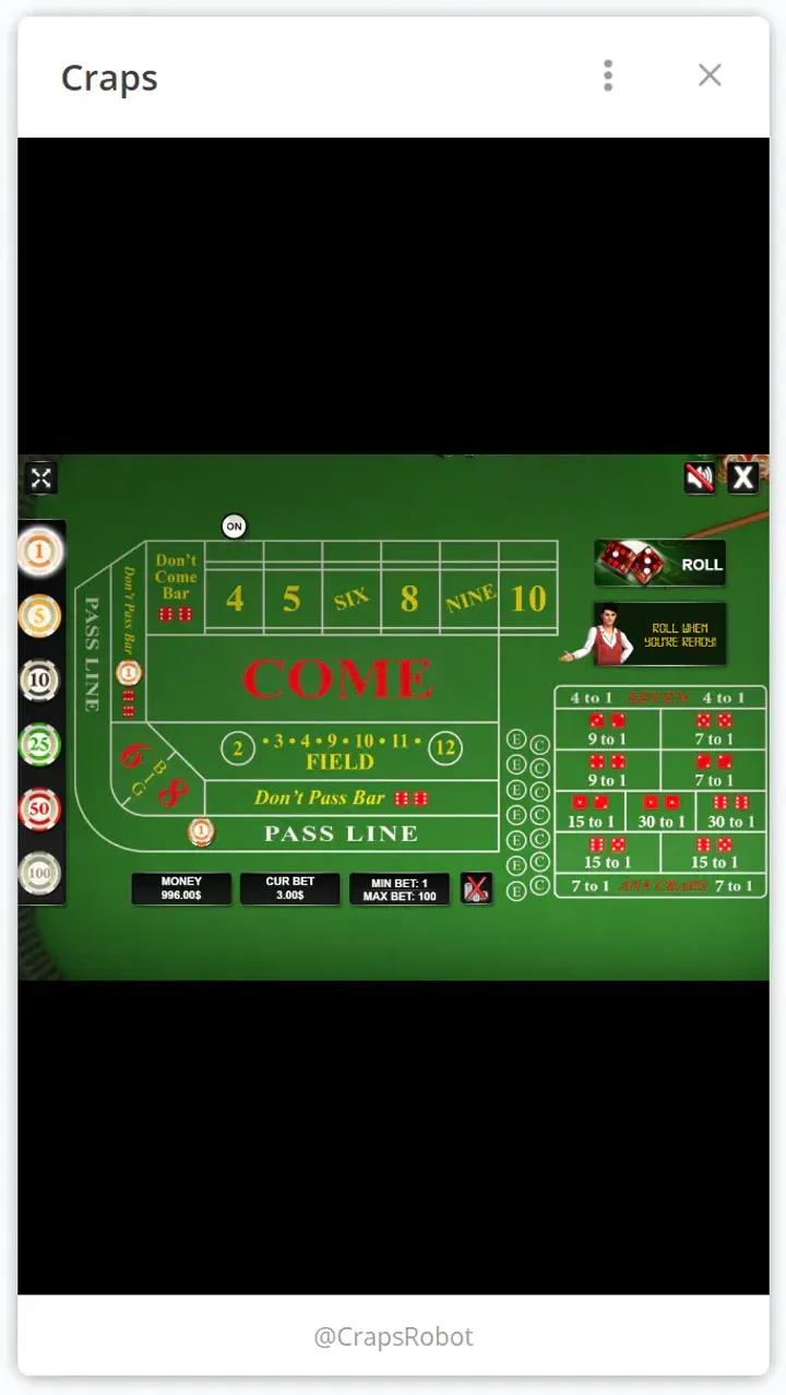 Craps 1
