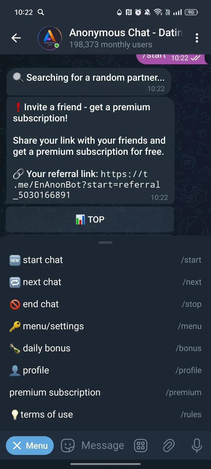 Anonymous Chat — Dating 2