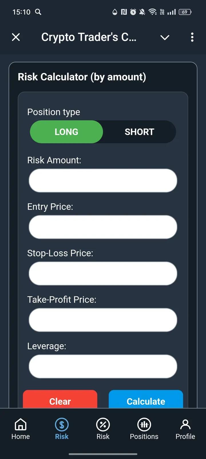 Crypto Traders Calculator 2