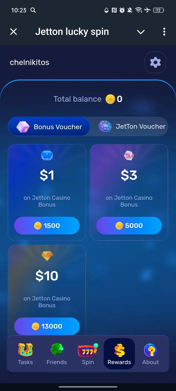 Jetton lucky spin 4