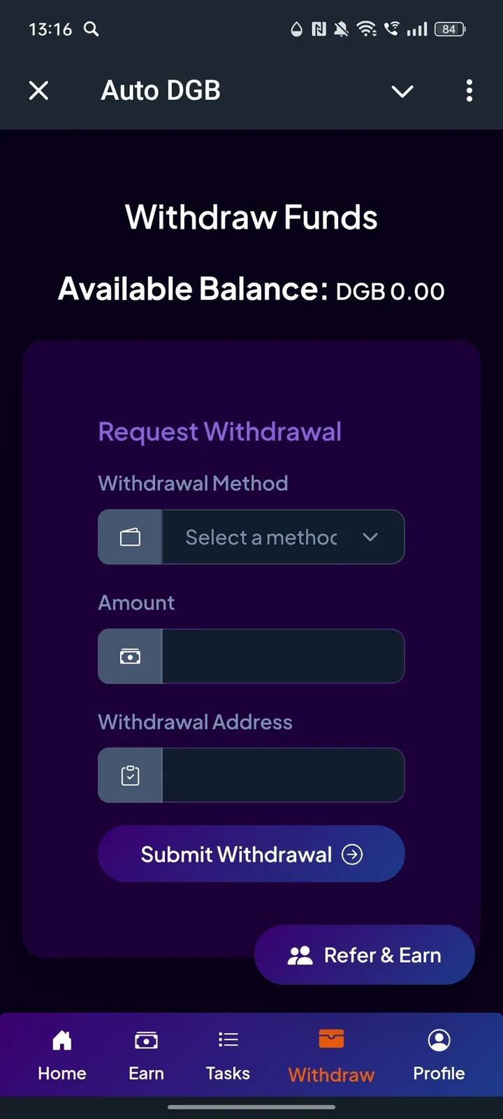 Auto DGB Telegram Screenshot 4