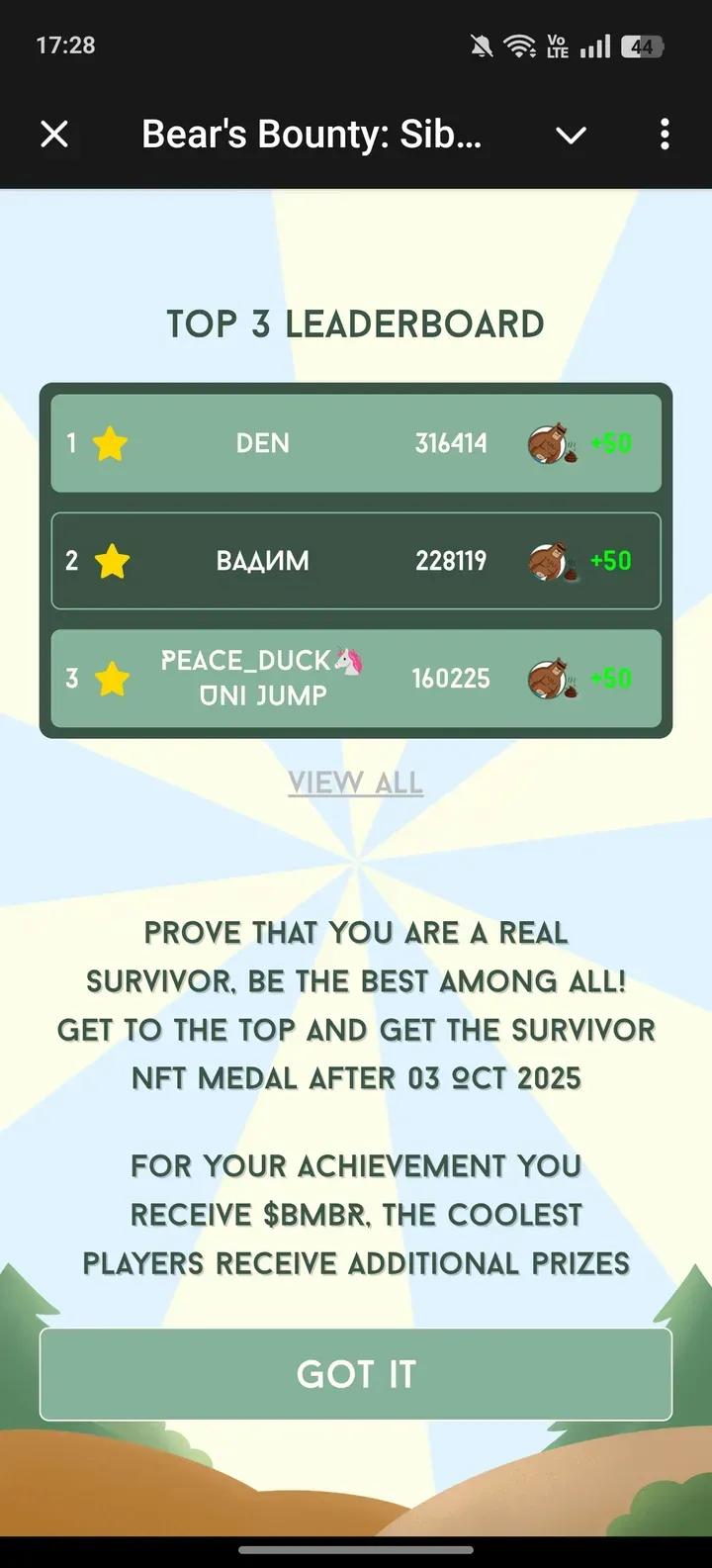 Bear's Bounty: Siberian Chase Telegram Screenshot 2