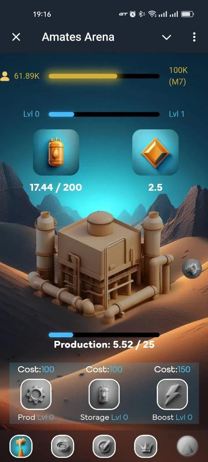 Amates Arena Telegram Screenshot 2