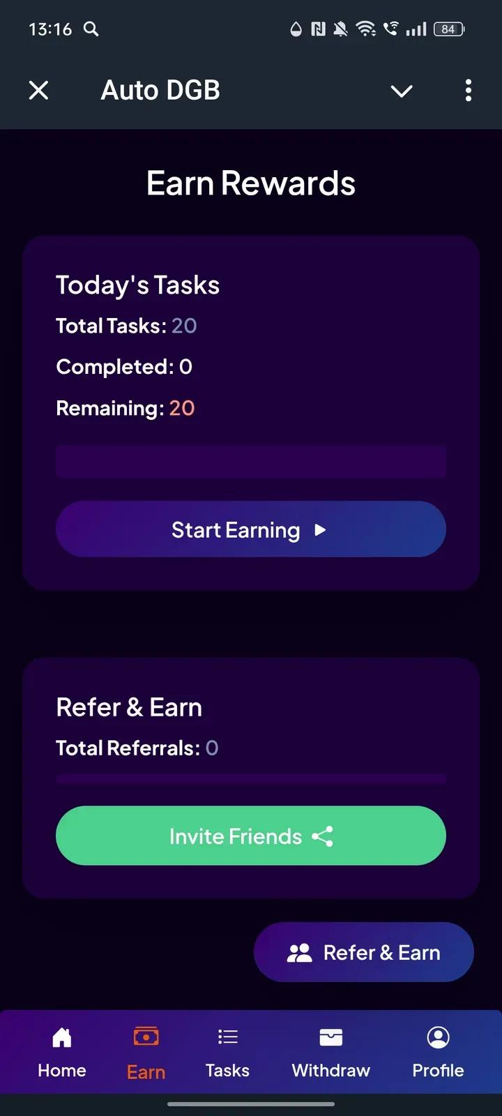 Auto DGB Telegram Screenshot 2