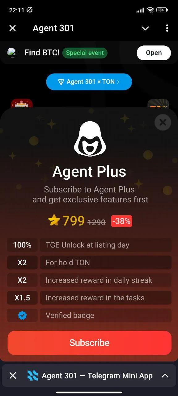 Agent 301 Telegram Screenshot 6