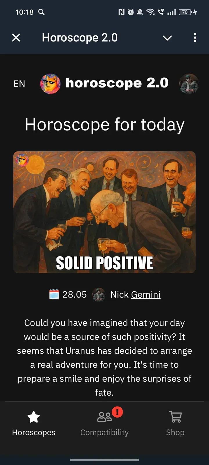 Horoscope 2.0 2