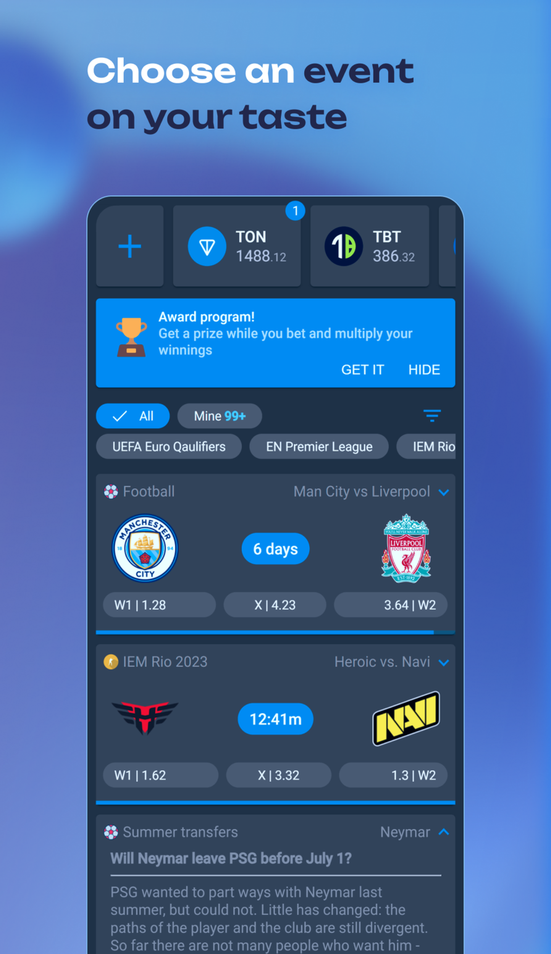 Tonbet App 1