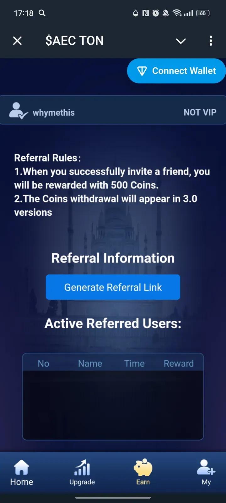 $AEC TON Telegram Screenshot 3