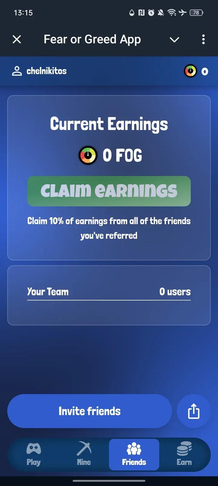 Fear or Greed App 3