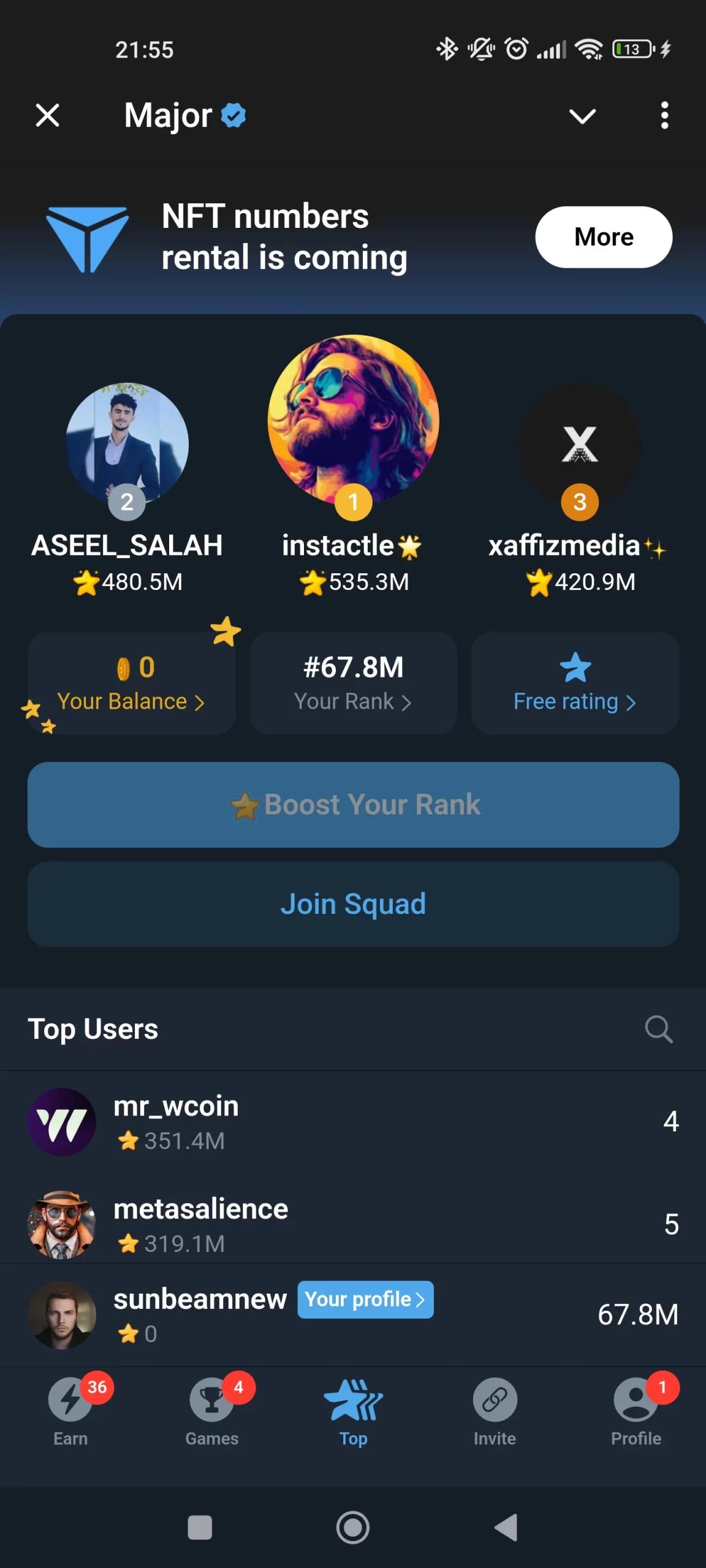 Major Telegram Screenshot 6