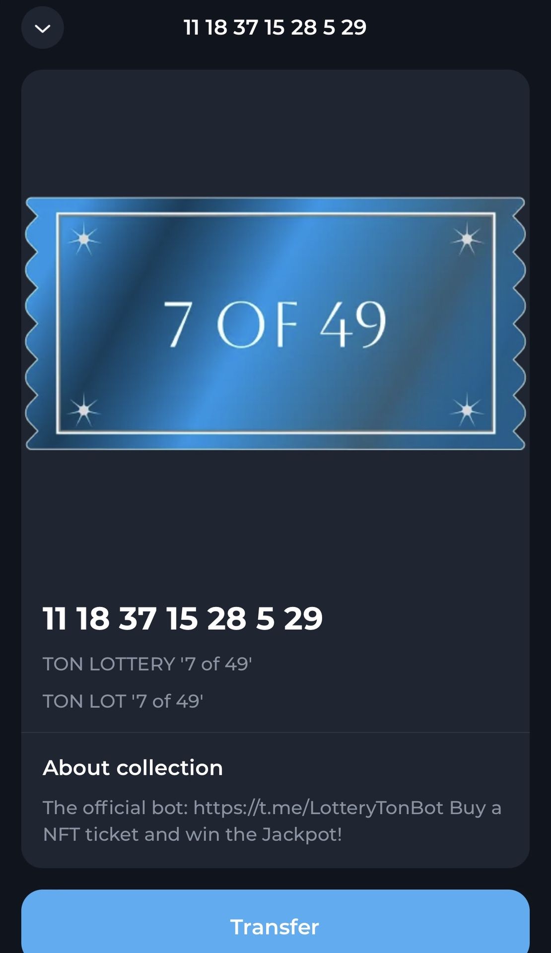 TON Lottery 4