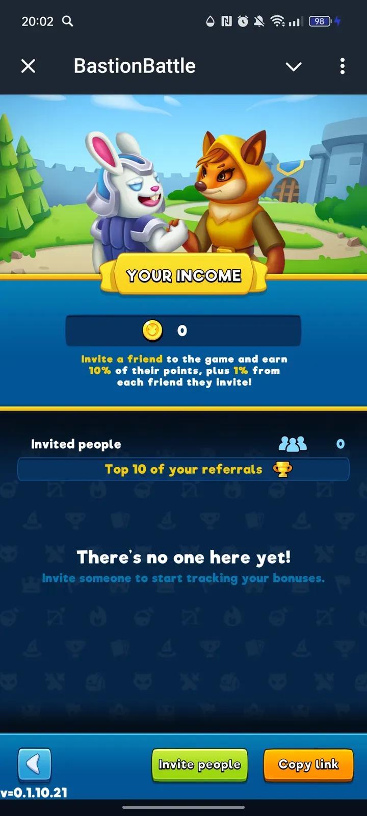BastionBattle Telegram Screenshot 3