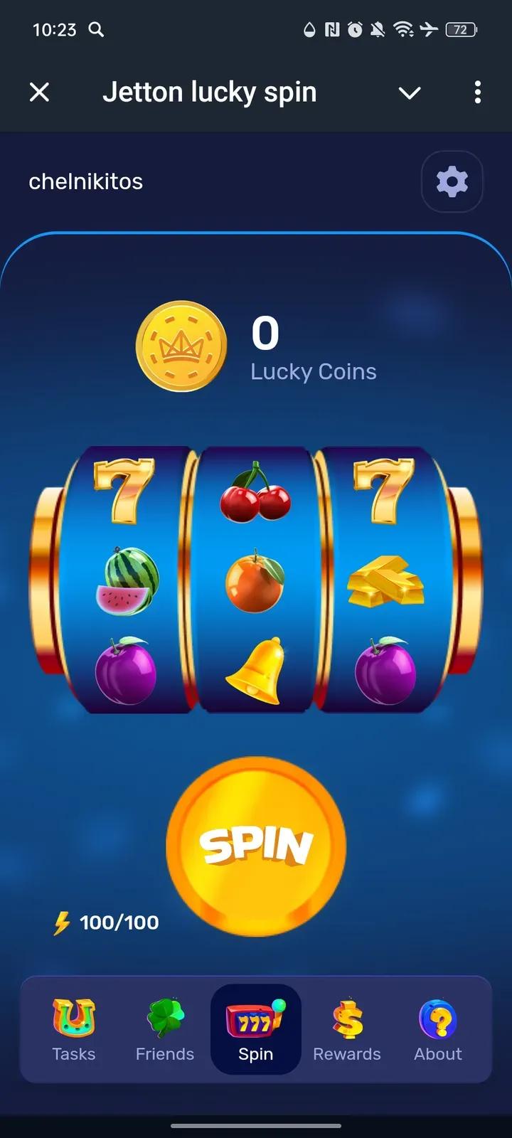 Jetton lucky spin 1