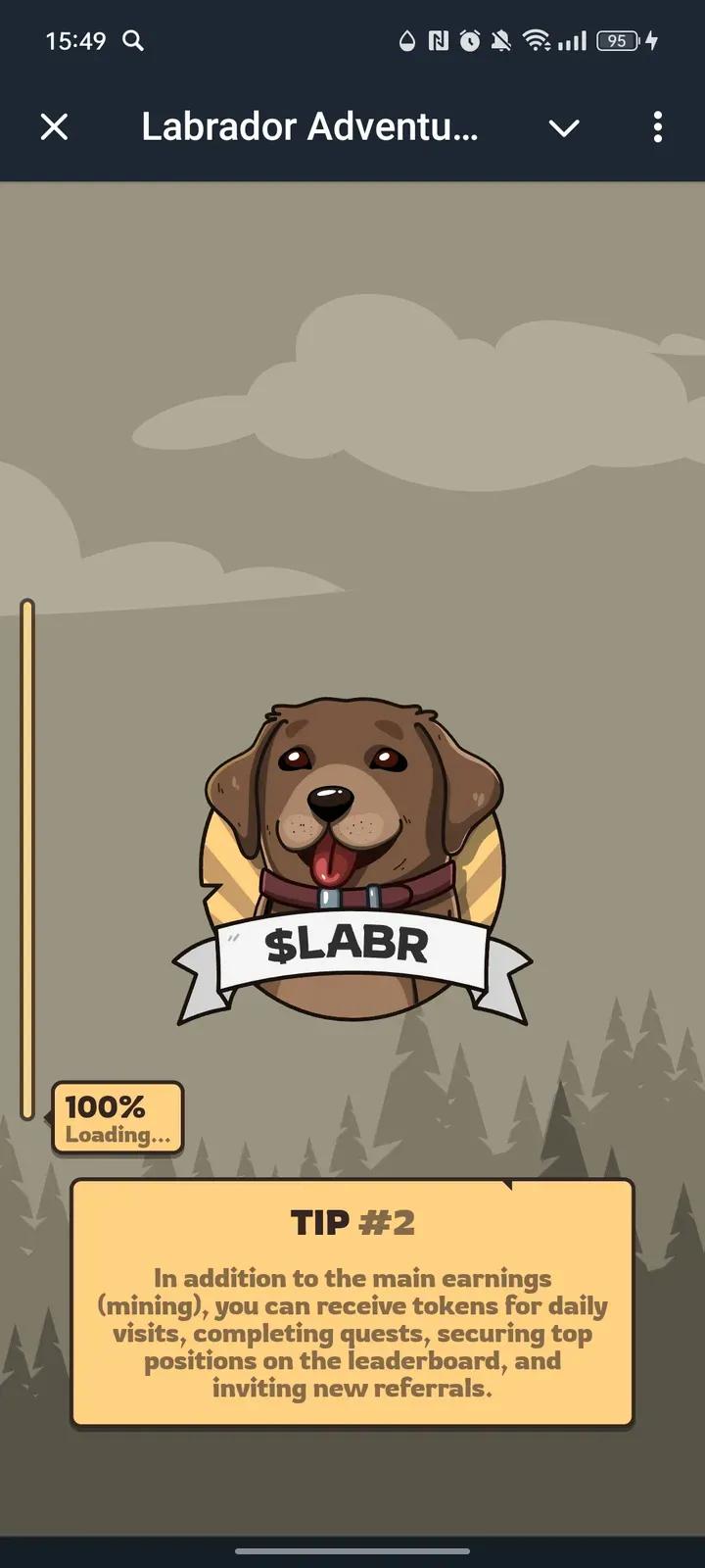 Labrador Adventures Telegram Screenshot 2