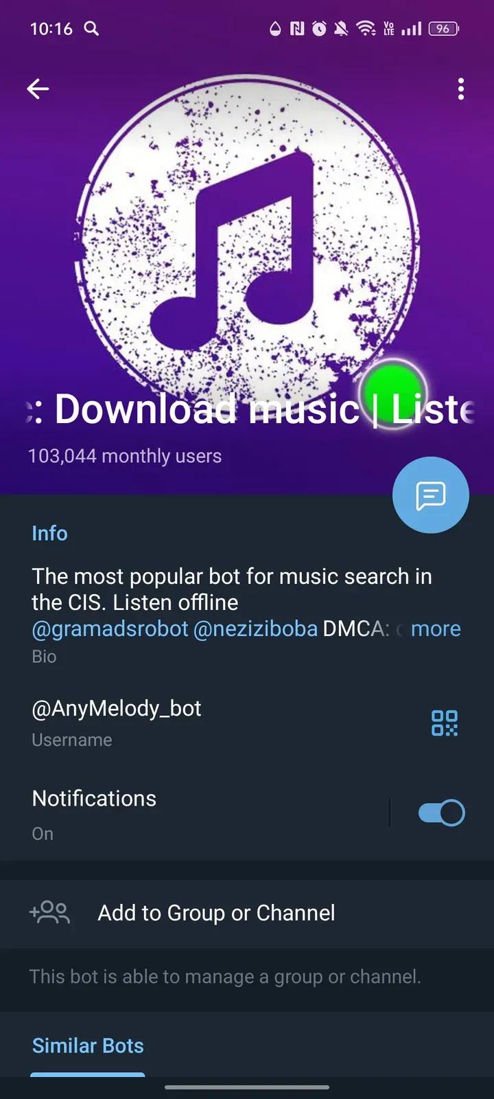 anymelody_bot Telegram Screenshot 4