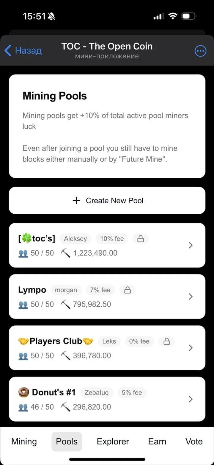 TOC — The Open Coin 1