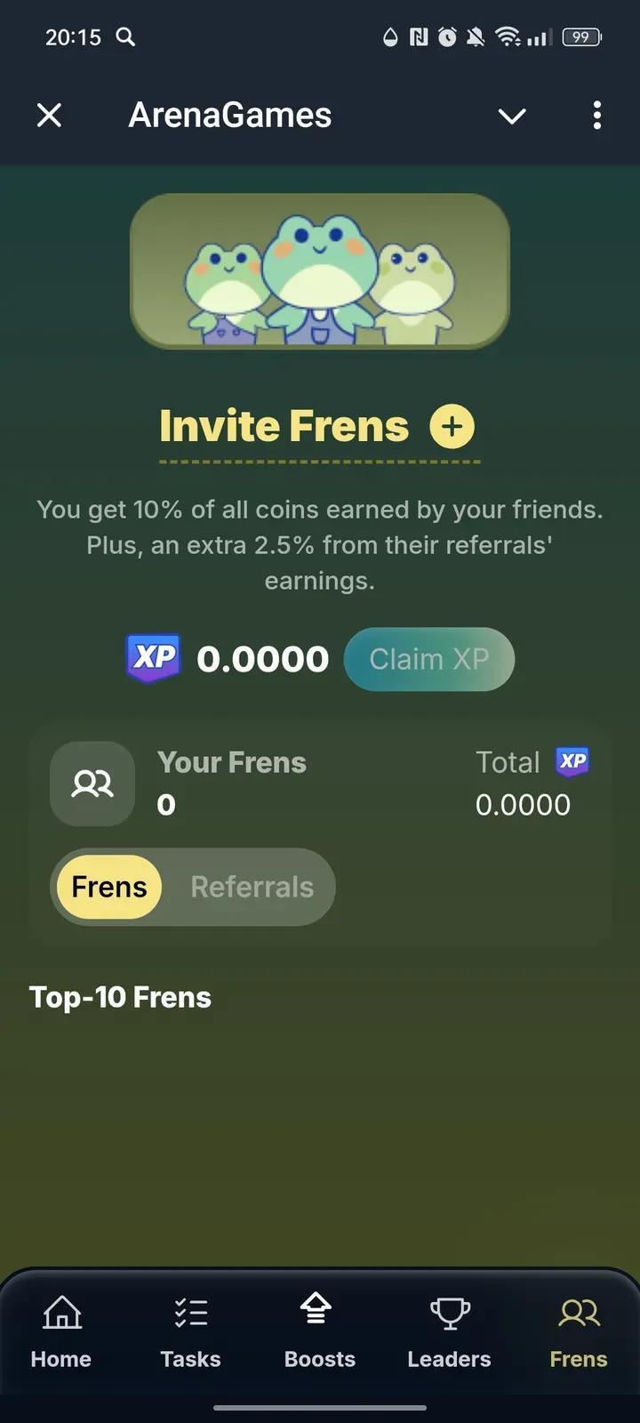 Froggy by ArenaVS Telegram Screenshot 5