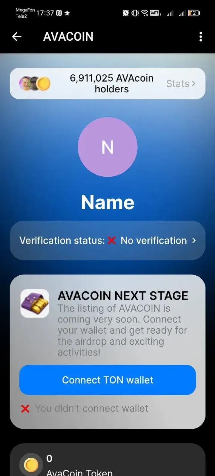 AVACOIN Telegram Screenshot 6