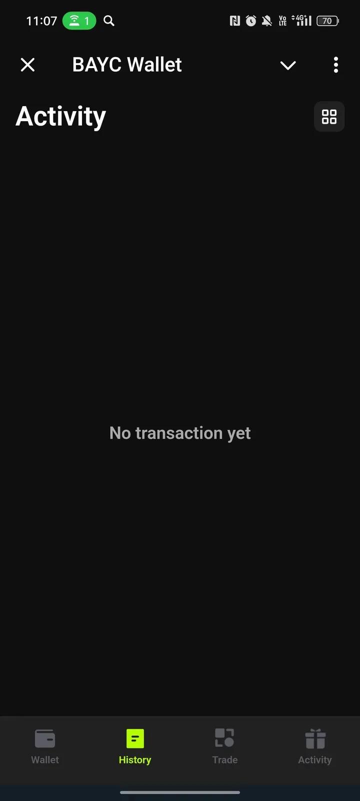 BAYC Wallet Telegram Screenshot 2