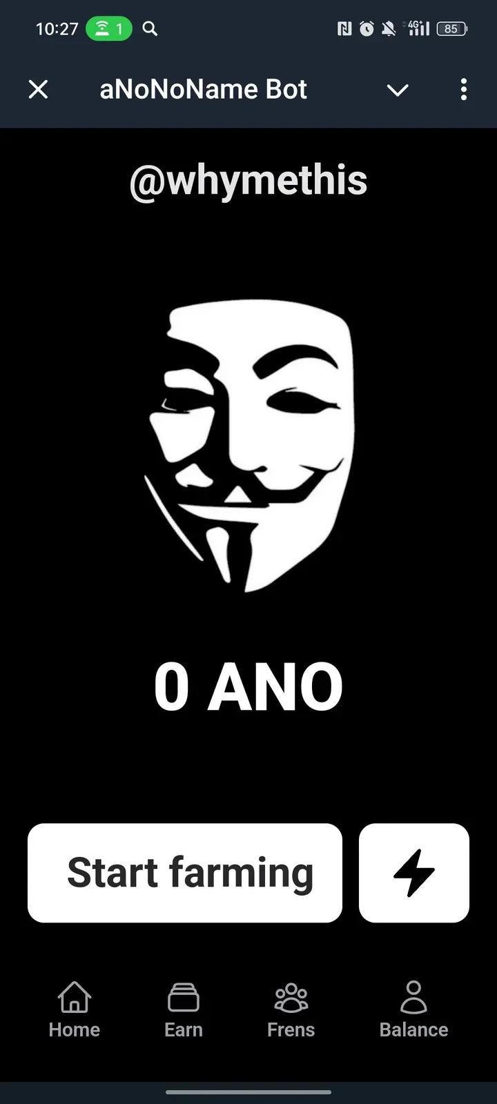 aNoNoName Bot Screenshot 1