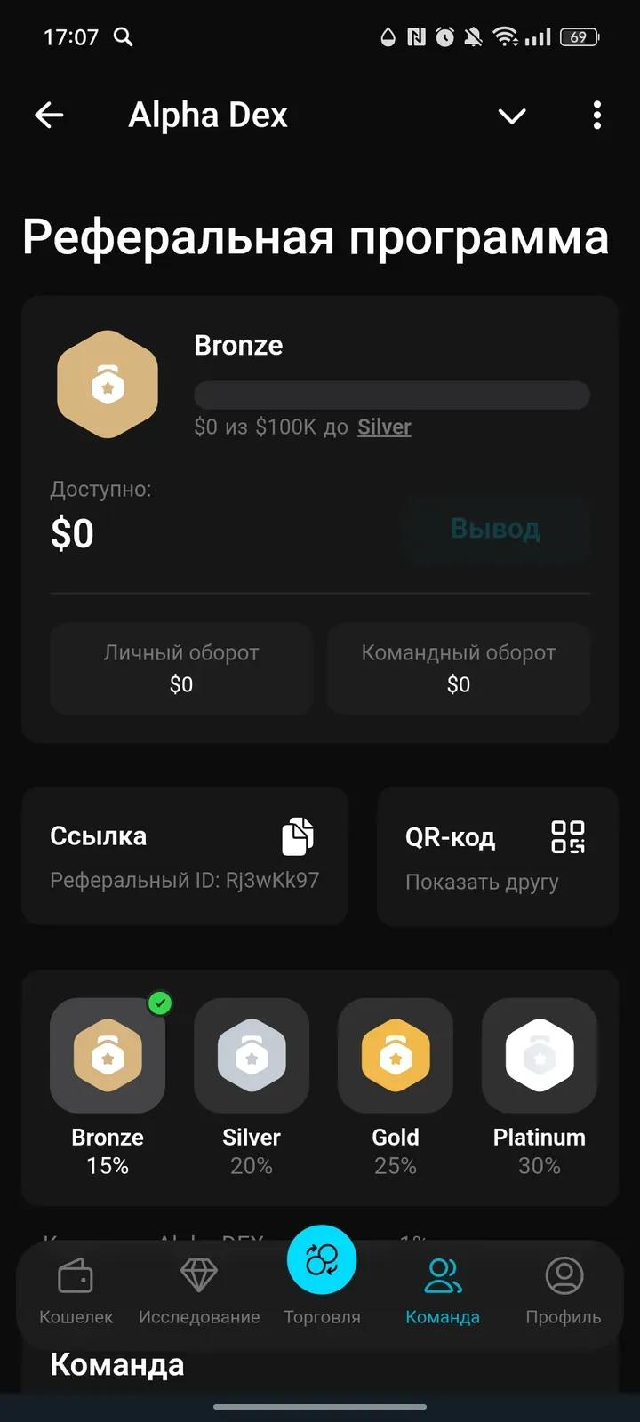 Alpha One Telegram Screenshot 3
