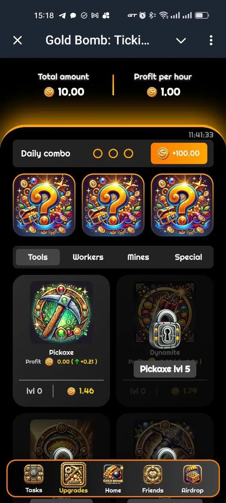 Gold Bomb: Ticking Treasures 3